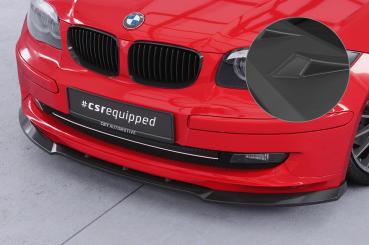 CSR Frontspoiler | Cup-Spoilerlippe mit ABE für BMW 1er E81 / E87 CSL841-L Lackierung erforderlich (unlackiert roh)