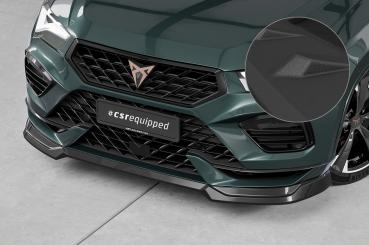 CSR Frontspoiler | Cup-Spoilerlippe mit ABE für Cupra Ateca (Typ 5FP, KH7) CSL842-S strukturiert schwarz matt (keine Lackierung erforderlich)