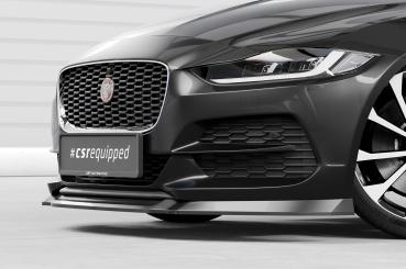 CSR Frontspoiler | Cup-Spoilerlippe mit ABE für Jaguar XE (X760) CSL845-L Lackierung erforderlich (unlackiert roh)