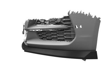 CSR Frontspoiler | Cup-Spoilerlippe mit ABE für Jaguar XE (X760) CSL845-L Lackierung erforderlich (unlackiert roh)