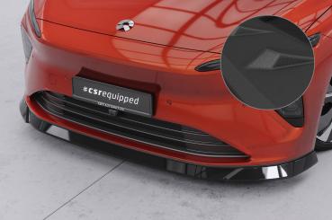CSR Frontspoiler | Cup-Spoilerlippe mit ABE für Nio ET7 CSL847-S strukturiert schwarz matt (keine Lackierung erforderlich)
