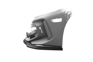 CSR Frontspoiler | Cup-Spoilerlippe mit ABE für Seat Arona FR CSL850-S strukturiert schwarz matt (keine Lackierung erforderlich)