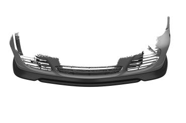 CSR Frontspoiler | Cup-Spoilerlippe mit ABE für Porsche 911/996 CSL852-C Carbon Look Hochglanz (keine Lackierung erforderlich)