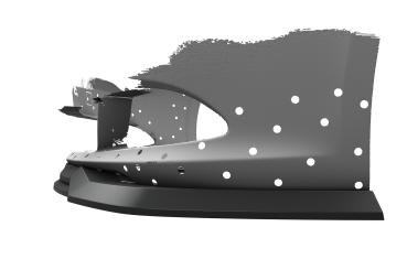 CSR Frontspoiler | Cup-Spoilerlippe mit ABE für BMW 6er E63 / E64 CSL856-G Glossy schwarz Hochglanz (keine Lackierung erforderlich)