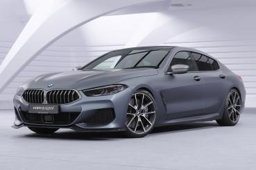 CSR Frontspoiler | Cup-Spoilerlippe mit ABE für BMW 8er G14, G15, G16 CSL858-C Carbon Look Hochglanz (keine Lackierung erforderlich)