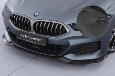 CSR Frontspoiler | Cup-Spoilerlippe mit ABE für BMW 8er G14, G15, G16 CSL858-L Lackierung erforderlich (unlackiert roh)