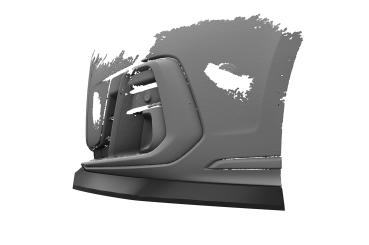 CSR Frontspoiler | Cup-Spoilerlippe mit ABE für Audi A8 D5 (Typ 4N/F8) CSL863-G Glossy schwarz Hochglanz (keine Lackierung erforderlich)