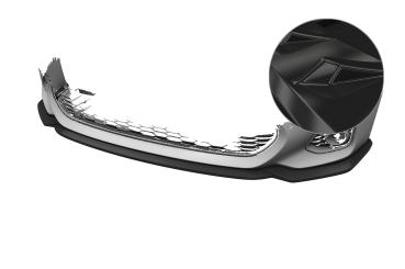 CSR Frontspoiler | Cup-Spoilerlippe mit ABE für Suzuki Swace CSL865-G Glossy schwarz Hochglanz (keine Lackierung erforderlich)