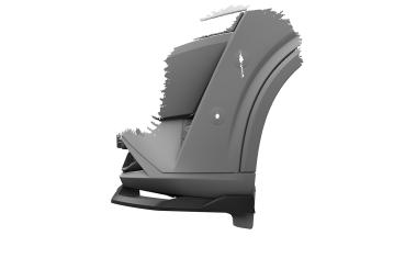 CSR Frontspoiler | Cup-Spoilerlippe mit ABE für Nissan Qashqai (J12) CSL866-C Carbon Look Hochglanz (keine Lackierung erforderlich)