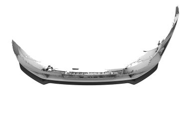 CSR Frontspoiler | Cup-Spoilerlippe mit ABE für Nissan Qashqai (J12) CSL866-C Carbon Look Hochglanz (keine Lackierung erforderlich)