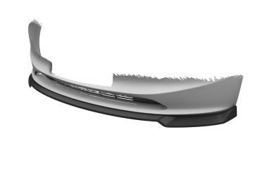 CSR Frontspoiler | Cup-Spoilerlippe mit ABE für Tesla Model 3 CSL869-L Lackierung erforderlich (unlackiert roh)