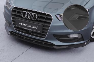 CSR Frontspoiler | Cup-Spoilerlippe mit ABE für Audi A3 8V CSL870-L Lackierung erforderlich (unlackiert roh)