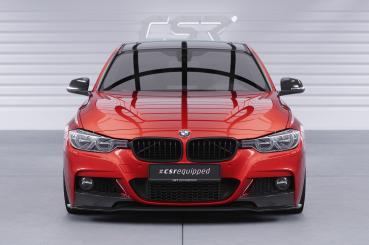 CSR Frontspoiler | Cup-Spoilerlippe mit ABE für BMW 3er F30 / F31 CSL871-S strukturiert schwarz matt (keine Lackierung erforderlich)