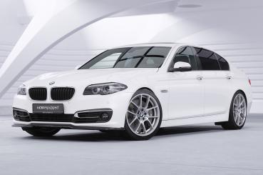 CSR Frontspoiler | Cup-Spoilerlippe mit ABE für BMW 5er F10 / F11 CSL872-C Carbon Look Hochglanz (keine Lackierung erforderlich)