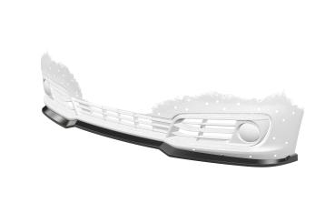 CSR Frontspoiler | Cup-Spoilerlippe mit ABE für BMW 5er F10 / F11 CSL872-C Carbon Look Hochglanz (keine Lackierung erforderlich)