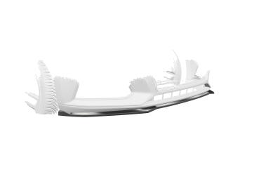 CSR Frontspoiler | Cup-Spoilerlippe mit ABE für Audi A5 (F5) CSL873-G Glossy schwarz Hochglanz (keine Lackierung erforderlich)