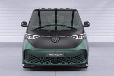 CSR Frontspoiler | Cup-Spoilerlippe mit ABE für VW ID. Buzz CSL875-C Carbon Look Hochglanz (keine Lackierung erforderlich)