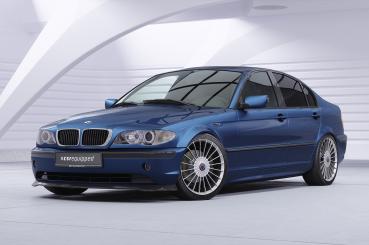CSR Frontspoiler | Cup-Spoilerlippe mit ABE für BMW 3er E46 Limo / Touring CSL878-C Carbon Look Hochglanz (keine Lackierung erforderlich)