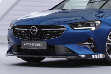 CSR Frontspoiler | Cup-Spoilerlippe mit ABE für Opel Insignia B CSL882-S strukturiert schwarz matt (keine Lackierung erforderlich)