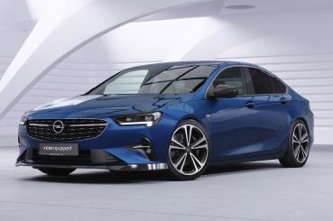 CSR Frontspoiler | Cup-Spoilerlippe mit ABE für Opel Insignia B CSL882-S strukturiert schwarz matt (keine Lackierung erforderlich)