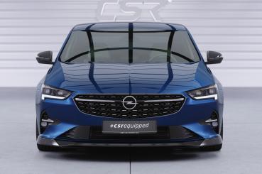CSR Frontspoiler | Cup-Spoilerlippe mit ABE für Opel Insignia B CSL882-S strukturiert schwarz matt (keine Lackierung erforderlich)