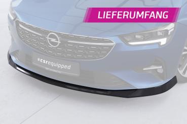 CSR Frontspoiler | Cup-Spoilerlippe mit ABE für Opel Insignia B CSL882-S strukturiert schwarz matt (keine Lackierung erforderlich)