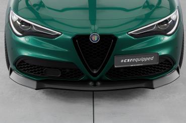 CSR Frontspoiler | Cup-Spoilerlippe mit ABE für Alfa Romeo Stelvio CSL886-L Lackierung erforderlich (unlackiert roh)