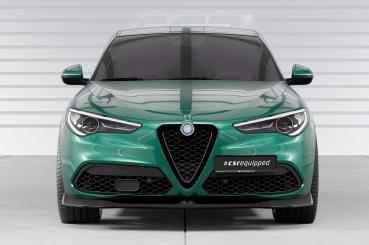 CSR Frontspoiler | Cup-Spoilerlippe mit ABE für Alfa Romeo Stelvio CSL886-L Lackierung erforderlich (unlackiert roh)