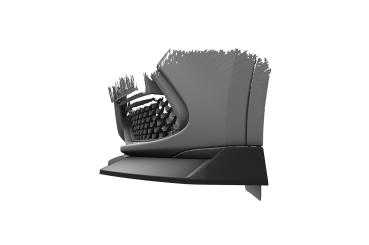 CSR Frontspoiler | Cup-Spoilerlippe mit ABE für Alfa Romeo Stelvio CSL886-L Lackierung erforderlich (unlackiert roh)