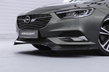 CSR Frontspoiler | Cup-Spoilerlippe mit ABE für Opel Insignia B CSL889-C Carbon Look Hochglanz (keine Lackierung erforderlich)