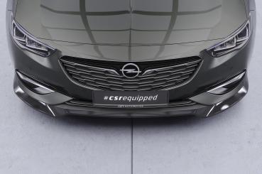 CSR Frontspoiler | Cup-Spoilerlippe mit ABE für Opel Insignia B CSL889-C Carbon Look Hochglanz (keine Lackierung erforderlich)