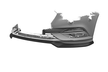 CSR Frontspoiler | Cup-Spoilerlippe mit ABE für Opel Insignia B CSL889-C Carbon Look Hochglanz (keine Lackierung erforderlich)