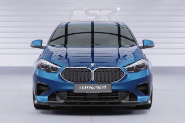 CSR Frontspoiler | Cup-Spoilerlippe mit ABE für BMW 2er F44 CSL891-C Carbon Look Hochglanz (keine Lackierung erforderlich)