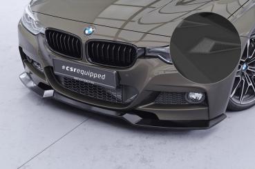 CSR Frontspoiler | Cup-Spoilerlippe mit ABE für BMW 3er F30 / F31 CSL892-S strukturiert schwarz matt (keine Lackierung erforderlich)