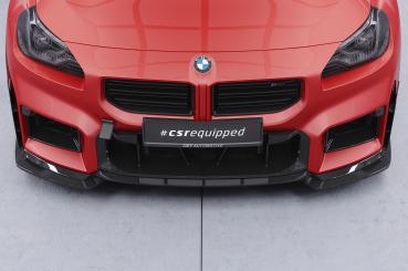CSR Frontspoiler | Cup-Spoilerlippe mit ABE für BMW M2 G87 CSL894-L Lackierung erforderlich (unlackiert roh)