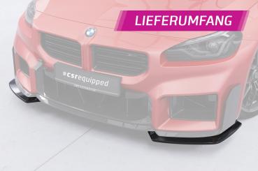 CSR Frontspoiler | Cup-Spoilerlippe mit ABE für BMW M2 G87 CSL894-L Lackierung erforderlich (unlackiert roh)