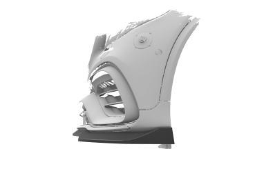 CSR Frontspoiler | Cup-Spoilerlippe mit ABE für Mercedes Benz GLC X253 / C253 CSL896-C Carbon Look Hochglanz (keine Lackierung erforderlich)