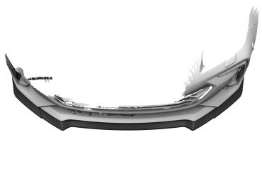 CSR Frontspoiler | Cup-Spoilerlippe mit ABE für Subaru BRZ 2 CSL900-C Carbon Look Hochglanz (keine Lackierung erforderlich)