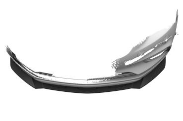 CSR Frontspoiler | Cup-Spoilerlippe mit ABE für Opel Mokka X CSL904-L Lackierung erforderlich (unlackiert roh)