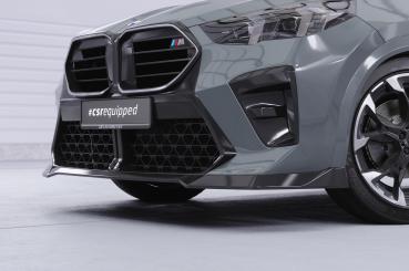 CSR Frontspoiler | Cup-Spoilerlippe mit ABE für BMW X2 / iX2 (U10) CSL907-S strukturiert schwarz matt (keine Lackierung erforderlich)