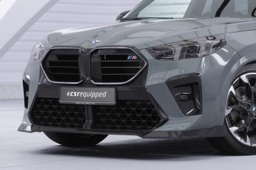 CSR Frontspoiler | Cup-Spoilerlippe mit ABE für BMW X2 / iX2 (U10) CSL907-S strukturiert schwarz matt (keine Lackierung erforderlich)