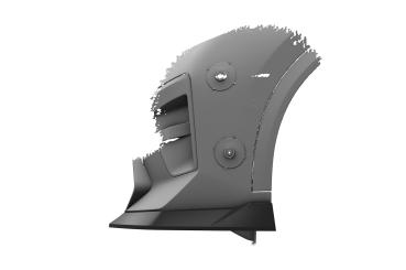 CSR Frontspoiler | Cup-Spoilerlippe mit ABE für BMW X2 / iX2 (U10) CSL907-S strukturiert schwarz matt (keine Lackierung erforderlich)