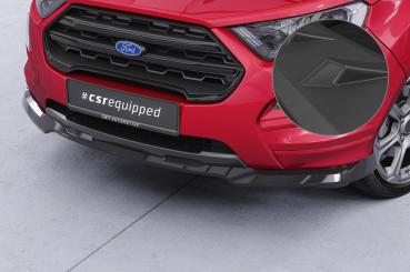 CSR Frontspoiler | Cup-Spoilerlippe mit ABE für Ford Ecosport MK2 ST-Line CSL910-L Lackierung erforderlich (unlackiert roh)