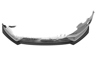 CSR Frontspoiler | Cup-Spoilerlippe mit ABE für Ford Edge MK2 ST-Line CSL912-S strukturiert schwarz matt (keine Lackierung erforderlich)