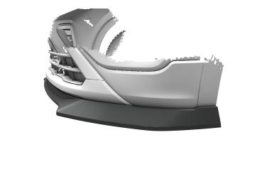 CSR Frontspoiler | Cup-Spoilerlippe mit ABE für VW T-Cross (Typ C1) CSL922-G Glossy schwarz Hochglanz (keine Lackierung erforderlich)