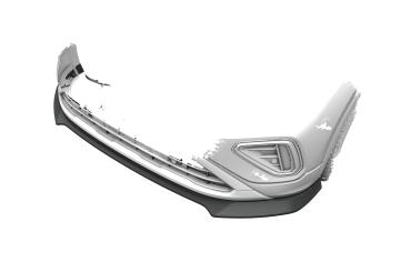 CSR Frontspoiler | Cup-Spoilerlippe mit ABE für VW T-Cross (Typ C1) CSL922-G Glossy schwarz Hochglanz (keine Lackierung erforderlich)