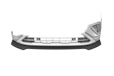CSR Frontspoiler | Cup-Spoilerlippe mit ABE für VW T-Cross (Typ C1) CSL922-G Glossy schwarz Hochglanz (keine Lackierung erforderlich)