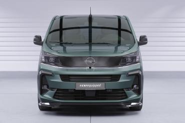 CSR Frontspoiler | Cup-Spoilerlippe mit ABE für Opel Zafira Life CSL926-C Carbon Look Hochglanz (keine Lackierung erforderlich)