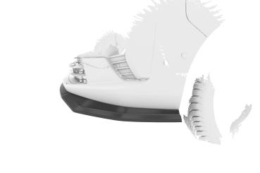 CSR Frontspoiler | Cup-Spoilerlippe mit ABE für Opel Zafira Life CSL926-C Carbon Look Hochglanz (keine Lackierung erforderlich)