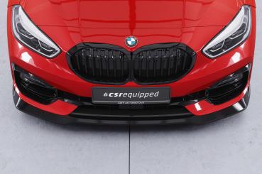 CSR Frontspoiler | Cup-Spoilerlippe mit ABE für BMW 1er F40 CSL933-L Lackierung erforderlich (unlackiert roh)